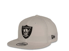 Load image into Gallery viewer, New Era NFL 9Fifty 950 Snapback Las Vegas Raiders Cap Hat White Crown White/Black Logo
