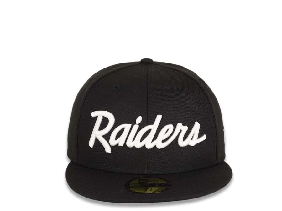 Las Vegas Raiders Black / Black Hat 5950