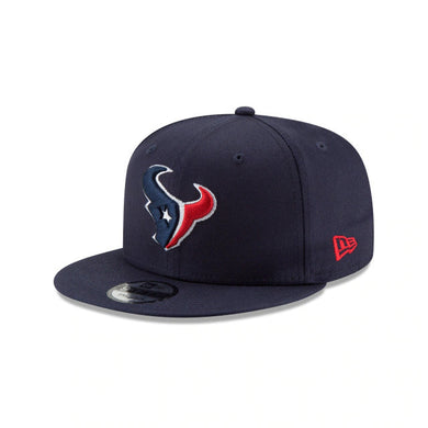 Houston Texans New Era NFL 9FIFTY 950 Snapback Cap Hat Navy Crown/Visor Team Color Logo 