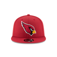 Load image into Gallery viewer, Arizona Cardinals New Era NFL 9Fifty 950 Snapback Cap Hat Red Crown/Visor Team Color Logo
