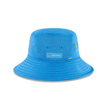 Load image into Gallery viewer, Los Angeles Chargers New Era NFL Bucket Cap Hat Sky Blue Crown/Visor Team Color Logo (2020 Training)
