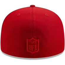 Load image into Gallery viewer, Las Vegas Raiders New Era 59FIFTY 5950 Fitted Cap Hat Scarlet Red Crown/Visor Red Logo (Color Pack)
