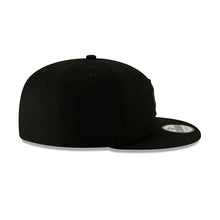 Load image into Gallery viewer, Pittsburgh Steelers New Era NFL 9FIFTY 950 Snapback Cap Hat Black Crown/Visor Black Logo 
