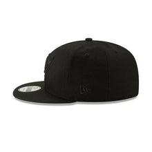 Load image into Gallery viewer, Tampa Bay Buccaneers New Era NFL 9FIFTY 950 Snapback Cap Hat Black Crown/Visor Black Logo (All Black/Black On Black)
