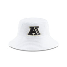 Load image into Gallery viewer, Oakland Raiders New Era NFL Bucket Cap Hat White Crown/Visor Black/White Logo 
