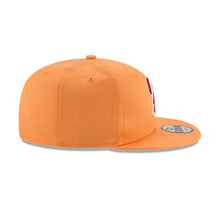 Load image into Gallery viewer, Tampa Bay Buccaneers New Era NFL 9FIFTY 950 Snapback Cap Hat Peach Crown/Visor Team Color Retro Logo 
