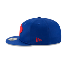 Load image into Gallery viewer, Buffalo Bills New Era NFL 9Fifty 950 Snapback Cap Hat Royal Blue Crown/Visor Team Color Retro Logo
