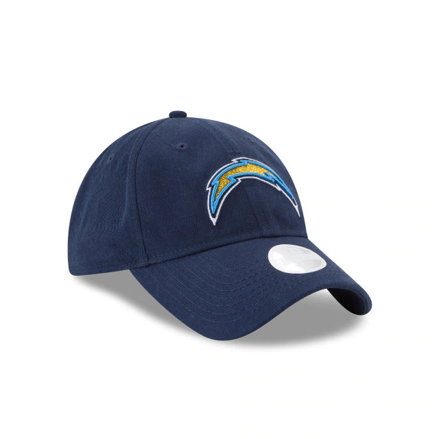 New Era Accessories Los Angeles Chargers Women s New Era NFL Team Glisten 9TWENTY Adjustable Hat Color Blue Size Os 7slotsales s Closet