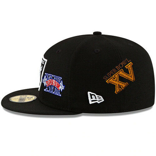Los Angeles Raiders New Era NFL 59FIFTY 5950 Fitted Cap Hat Black
