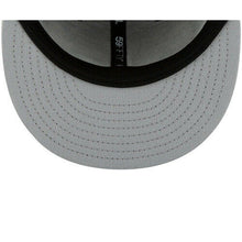 Load image into Gallery viewer, Los Angeles Raiders New Era NFL 59FIFTY 5950 Fitted Cap Hat Black Crown/Visor Team Color Logo (Count The Rings)
