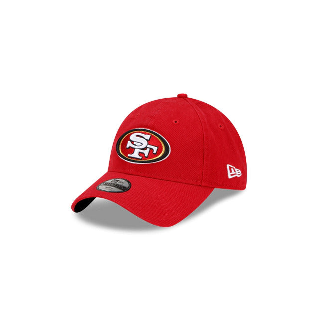 San Francisco 49ers New Era NFL 9TWENTY 920 Adjustable Cap Hat Red Crown/Visor Team Color Logo