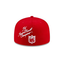 Load image into Gallery viewer, San Francisco 49ers New Era NFL 59FIFTY 5950 Fitted Champions Cap Hat Red Crown/Visor Team Color Logo Patches 
