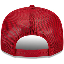 Load image into Gallery viewer, San Francisco 49ers New Era NFL 9FIFTY 950 Mesh Trucker Snapback Cap Hat Red Crown/Visor Team Color Logo 
