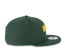 Load image into Gallery viewer, Green Bay Packers New Era NFL 9FIFTY 950 Snapback Cap Hat Green Crown/Visor Green/Yellow Logo with State Map (Logo State)
