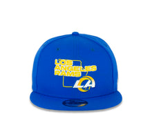 Load image into Gallery viewer, Los Angeles Rams New Era NFL 9FIFTY 950 Snapback Cap Hat Royal Blue Crown/Visor Team Color Logo with State Map (Logo State)
