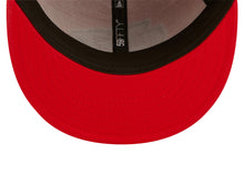 Load image into Gallery viewer, Kansas City Chiefs New Era NFL 59FIFTY 5950 Fitted Cap Hat Red Crown/Visor Team Color Logo with Side Patch (City Side) 
