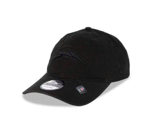 Load image into Gallery viewer, Los Angeles Chargers New Era NFL 9TWENTY 920 Adjustable Cap Hat Black Crown/Visor Black Logo 
