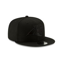 Load image into Gallery viewer, Carolina Panthers New Era NFL 9FIFTY 950 Snapback Cap Hat Black Crown/Visor Black Logo 

