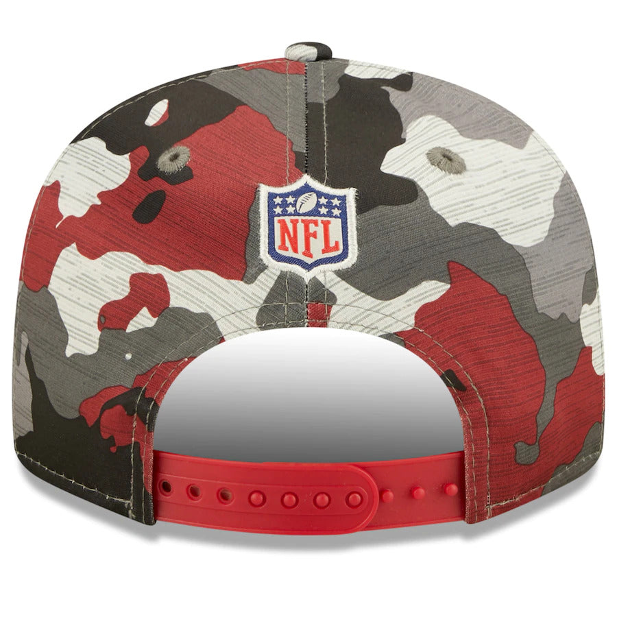 Arizona Cardinals New Era Camo Vizor 9FIFTY Snapback Hat - Black