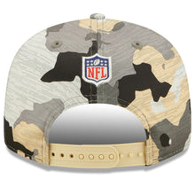 Load image into Gallery viewer, New Orleans Saints New Era NFL 9FIFTY 950 Snapback Cap Hat Team Color Camo Crown/Visor Team Color Logo (2022 NFL Training Camp)
