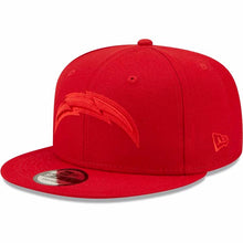 Load image into Gallery viewer, Los Angeles Chargers New Era NFL 59FIFTY 5950 Fitted Cap Hat Red Crown/Visor Red Logo (Color Pack)
