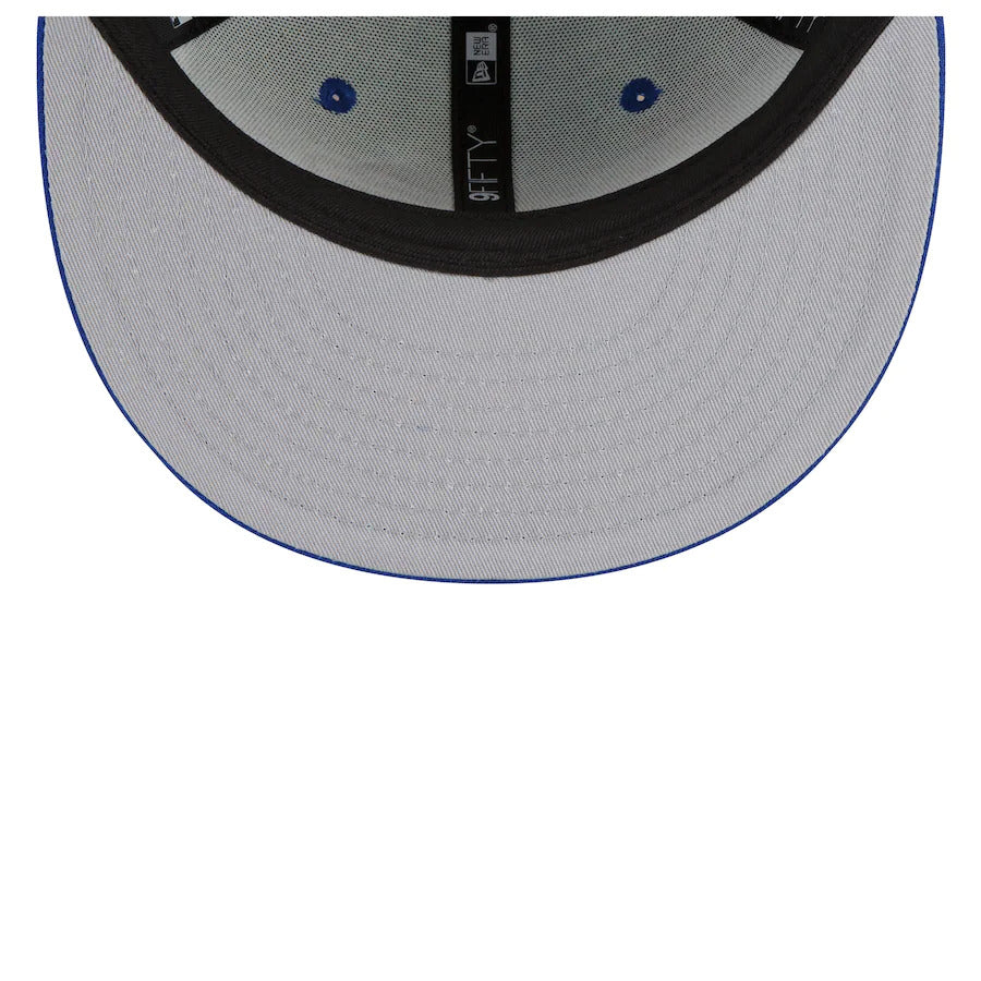 Buffalo Bills New Era Retro 9FIFTY Snapback Hat - White/Royal