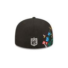 Load image into Gallery viewer, Las Vegas Raiders New Era 59FIFTY 5950 Fitted Cap Hat Black Crown/Visor Team Color Logo (Blooming)
