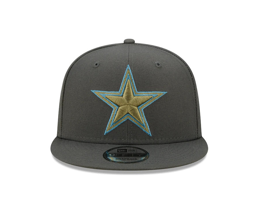 Dallas Cowboys New Era 9FIFTY 950 Snapback Cap Hat Heather Gray Crown –  Capland