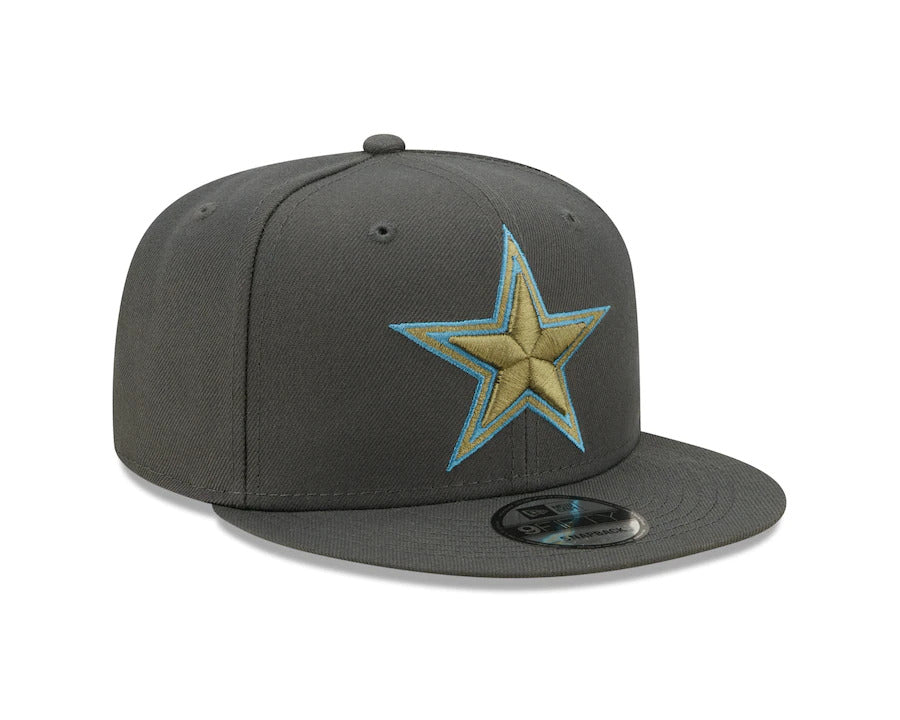 Dallas Cowboys New Era 9FIFTY 950 Snapback Cap Hat Heather Gray Crown –  Capland