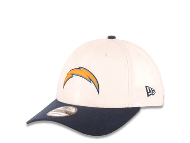 San Diego Chargers New Era NFL 9FORTY 940 Adjustable Cap Hat White Crown Light Navy Blue Visor Team Color Logo