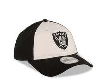 Load image into Gallery viewer, Oakland Raiders New Era NFL 9TWENTY 920 Adjustable Cap Hat Black/White Crown Black Visor Team Color Logo

