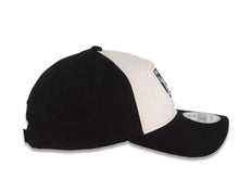 Load image into Gallery viewer, Oakland Raiders New Era NFL 9TWENTY 920 Adjustable Cap Hat Black/White Crown Black Visor Team Color Logo
