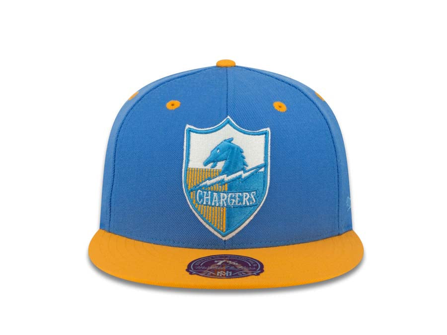 Los Angeles Chargers Chartreuse Visor 59FIFTY Fitted Hat, Black - Size: 8, NFL by New Era