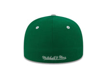 Load image into Gallery viewer, New York Jets Mitchell &amp; Ness Fitted Cap Hat Green Crown Gray Visor Gray XL Block Logo

