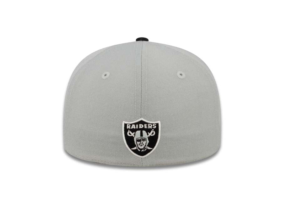 Los Angeles Raiders Mitchell & Ness NFL Fitted Cap Hat Gray