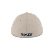 Load image into Gallery viewer, San Diego Chargers New Era NFL 39THIRTY 3930 Flexfit Cap Hat Gray Crown Navy Visor Fused Metallic Applique Team Color Logo (2015 Draft)
