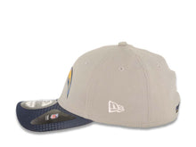 Load image into Gallery viewer, San Diego Chargers New Era NFL 39THIRTY 3930 Flexfit Cap Hat Gray Crown Navy Visor Fused Metallic Applique Team Color Logo (2015 Draft)
