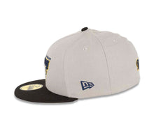 Load image into Gallery viewer, Los Angeles Rams New Era NFL 59FIFTY 5950 Fitted Cap Hat Gray Crown Black Visor Team Color Logo
