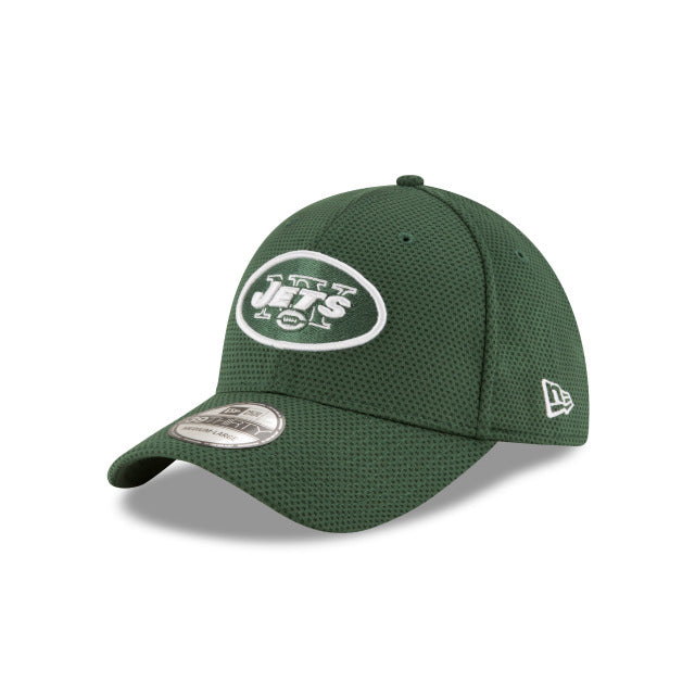 New York Jets New Era NFL 39THIRTY 3930 Flexfit 2016 Sideline Tech Cap Hat Green Crown /Visor Team Color Logo