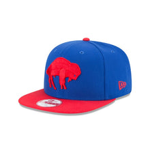 Load image into Gallery viewer, Buffalo Bills New Era 9FIFTY 950 Original Fit Snapback Cap Hat Royal Blue Crown Red Visor Red/Royal Blue Logo 
