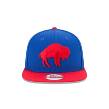 Load image into Gallery viewer, Buffalo Bills New Era 9FIFTY 950 Original Fit Snapback Cap Hat Royal Blue Crown Red Visor Red/Royal Blue Logo 
