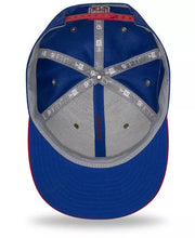 Load image into Gallery viewer, Buffalo Bills New Era NFL 9FIFTY 950 Snapback 2018 Sideline Cap Hat Royal Blue Crown Red Visor Team Color Logo
