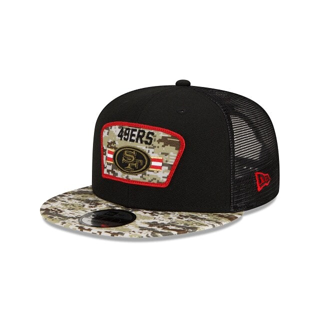 9Fifty Salute to Service 49ers Cap by New Era