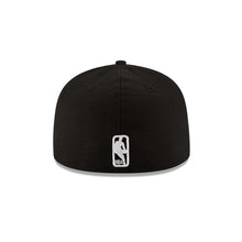 Load image into Gallery viewer, Los Angeles Lakers New Era NBA 59FIFTY 5950 Fitted Cap Hat Black Crown/Visor White/Black Logo
