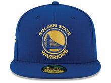 Load image into Gallery viewer, Golden State Warriors New Era 59FIFTY 5950 NBA Fitted 2015 Champions Cap Hat Royal Blue Crown/Visor Team Color Logo
