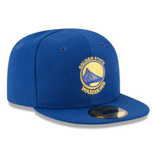 Load image into Gallery viewer, (Infant) Golden State Warriors New Era NBA 59FIFTY 5950 Fitted My 1st First Cap Hat Royal Blue Crown/Visor Team Color Logo
