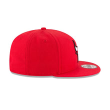 Load image into Gallery viewer, Chicago Bulls New Era NBA 9FIFTY 950 Snapback Cap Hat Red Crown/Visor Team Color Logo 
