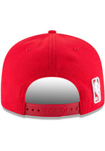 Load image into Gallery viewer, Houston Rockets New Era NBA 9FIFTY 950 Snapback Cap Hat Red Crown/Visor White Team Color Logo
