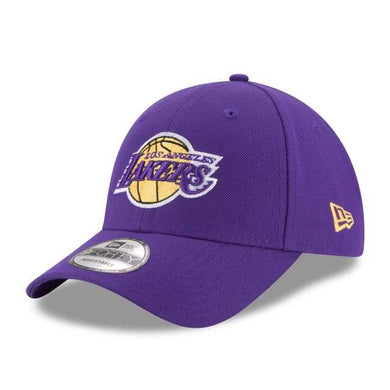 (Youth) Los Angeles Lakers New Era NBA 9FORTY 940 Adjustable Cap Hat Purple Crown/Visor Team Color Logo