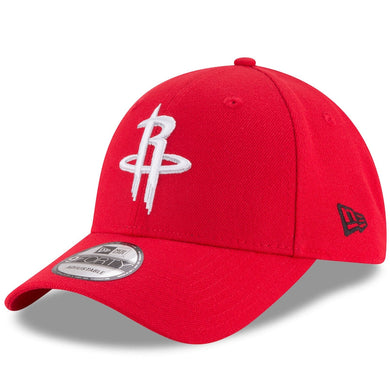 Houston Rockets New Era NBA 9FORTY 940 Adjustable Cap Hat Red Crown/Visor White Logo